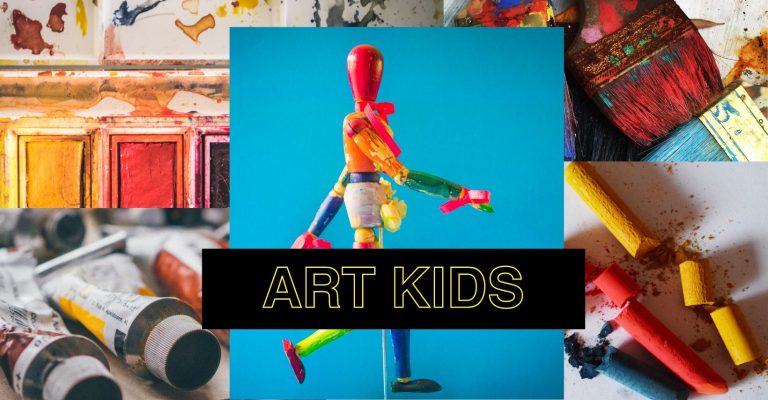 art kids bildcollage