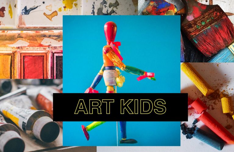 art kids bildcollage